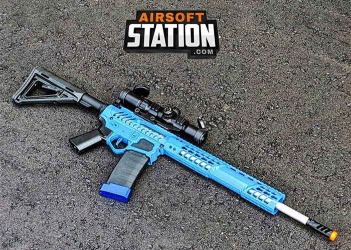 Airsoft Station EMG F-1 Firearms BDR-15 3G Cobalt Blue
