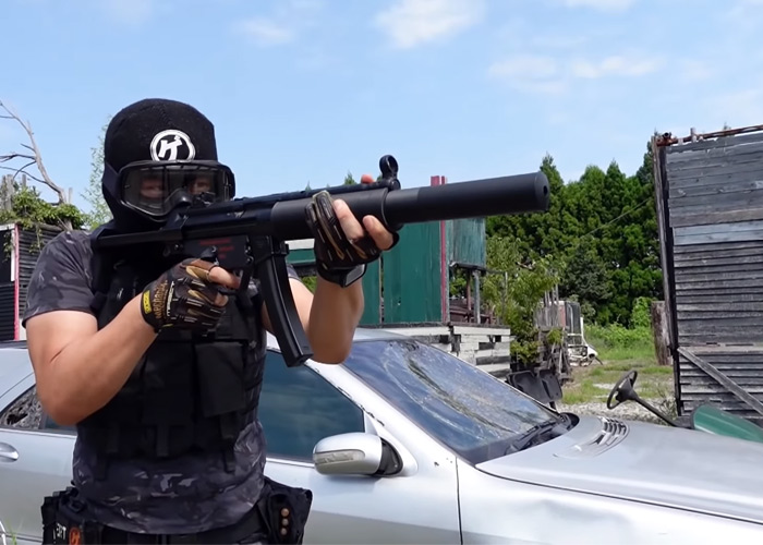 Burst-Head SD Handguard Kit For Tokyo Marui MP5A5 NGRS