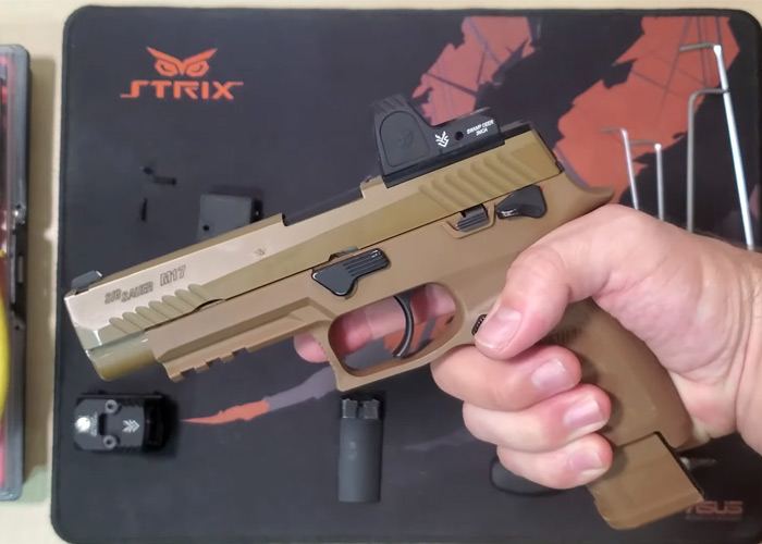 Installing The RMR On The SIG Air M17 GBB Pistol Popular Airsoft