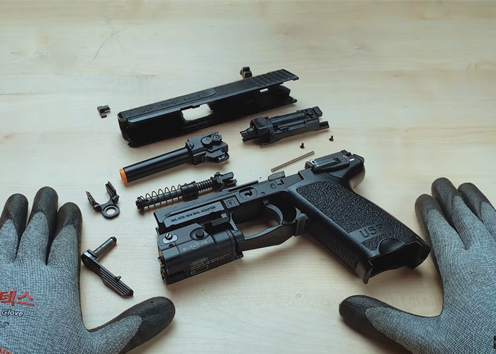 Liberator Airsoft Fixing A Broken Tokyo Marui USP Compact Slide