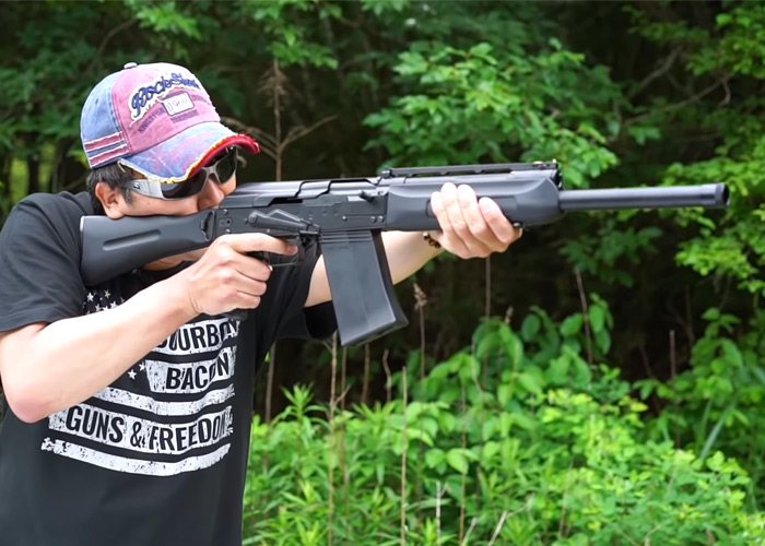 Pandaman On The Tokyo Marui SAIGA-12K