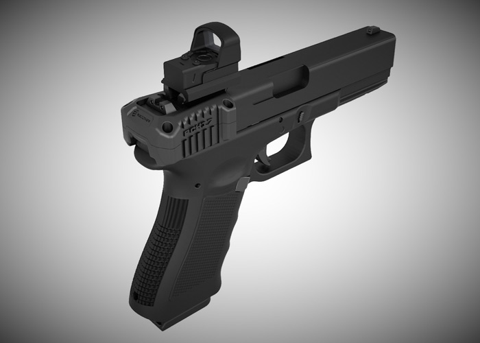 Recover Tactical PCH Slide Picatinny Rail w/ Charging Handle
