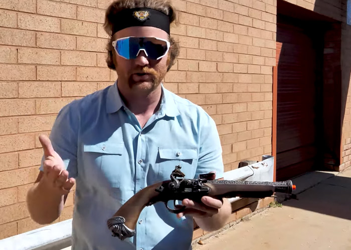 MiR Tactical "This Airsoft HFC Flintlock Hits With A Punch"