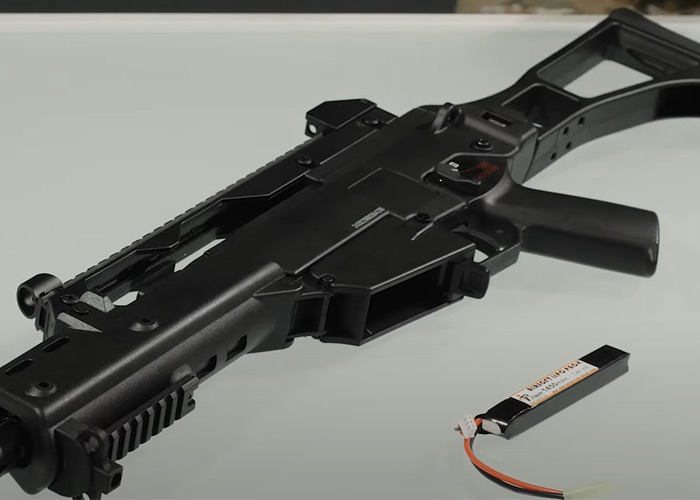 J.G. Works 608 G36 Battery Installation Popular Airsoft To