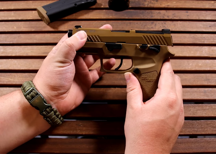 Timerzanov Airsoft: SIG Air M18 GBB Pistol