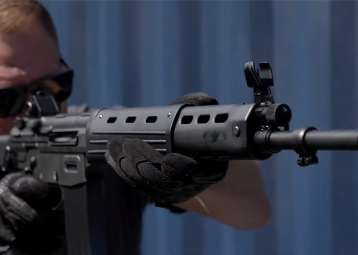 Tokyo Marui JSDF Type 89-F GBB Rifle Snap Shot | Popular Airsoft ...