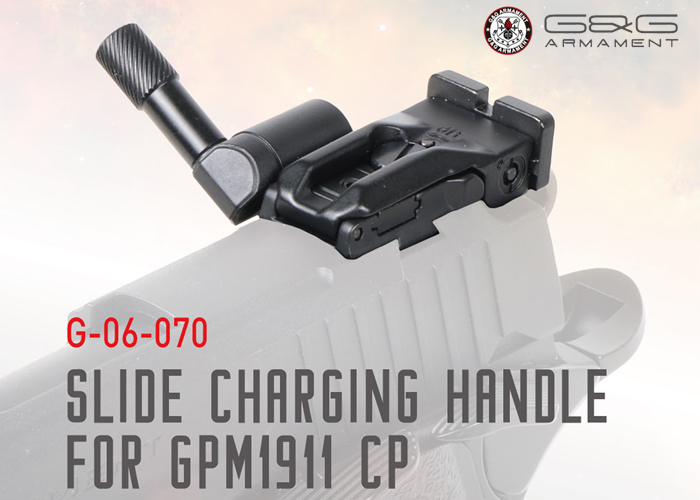 New G&G Slide Charging Handle For GPM1911 CP Popular Airsoft