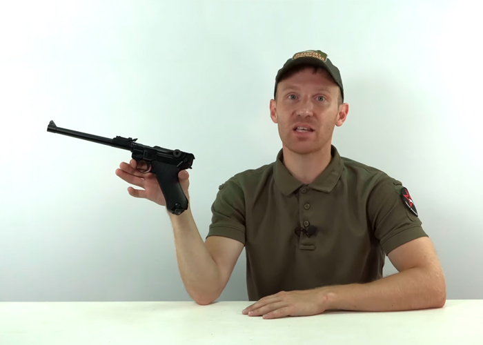 Strike Planet WE Luger 'Parabellum' P08 8" Long
