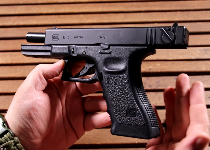 Timerzanov Airsoft: Tokyo Marui Glock 18c Gas Blowback Pistol