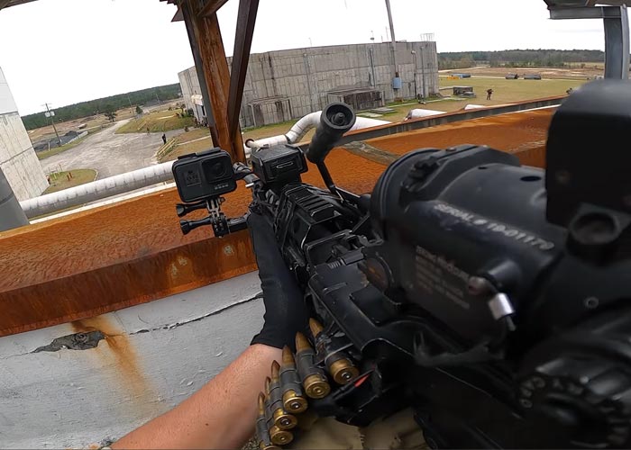 Airsoft Alfonse Abandoned Nuclear Fuel Plant Airsoft LMG Gameplay