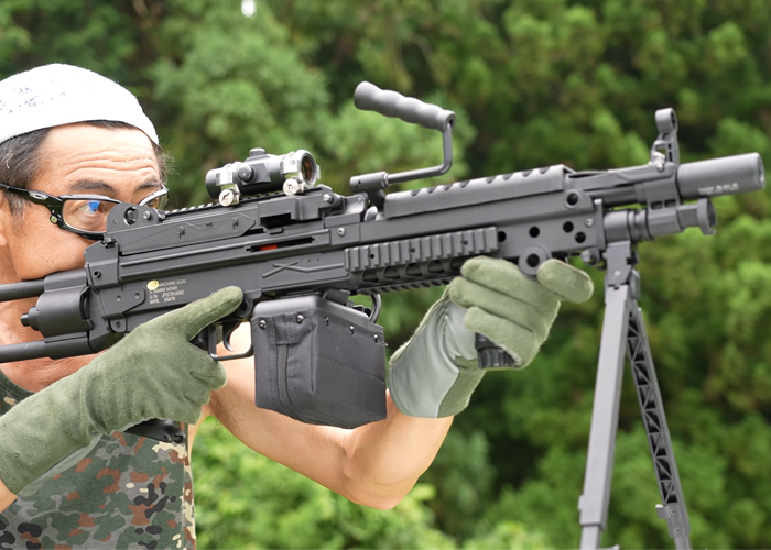 Mach Sakai: S&T M249 Para Light With A&K Box Magazine