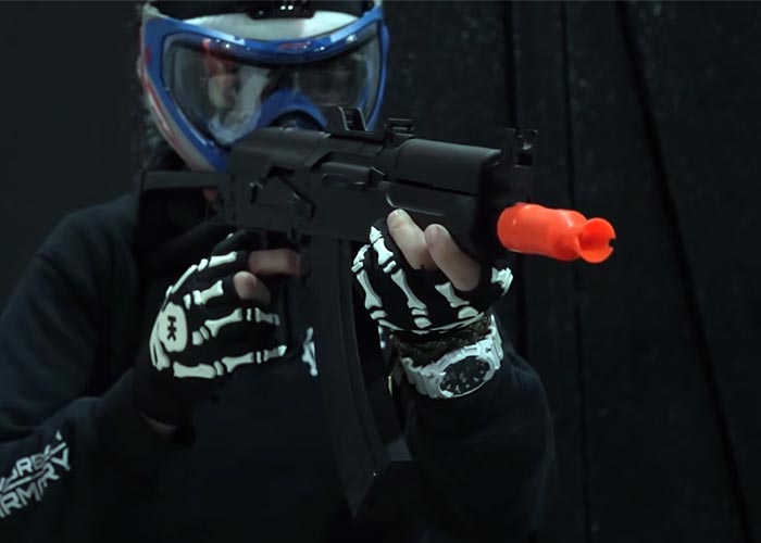 USAirsoft Double Bell AKS74U AEG Torture Test