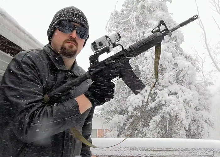 CatguViolin Viper Tech Colt 727 GBB Snow Test