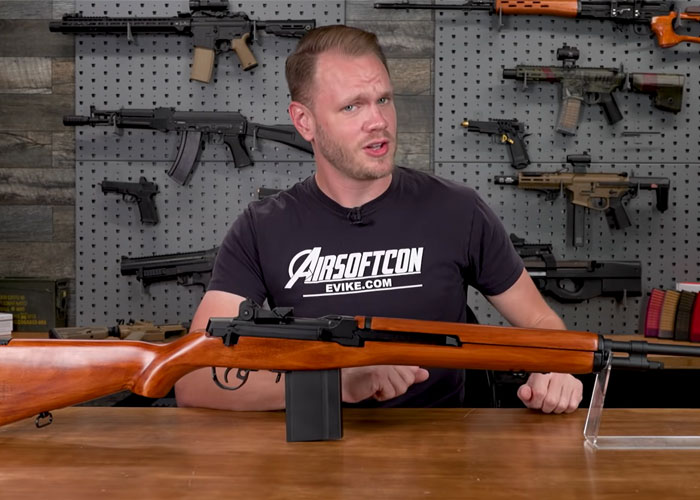 Evike.com: A&K M1A AEG With Real Wood Stock