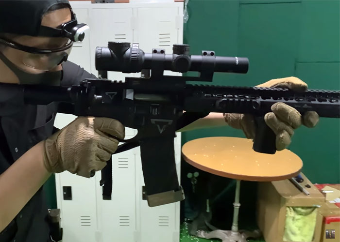 Jeff The Kid KWA John Wick TTI TR-1 AR-15 GBB Rifle