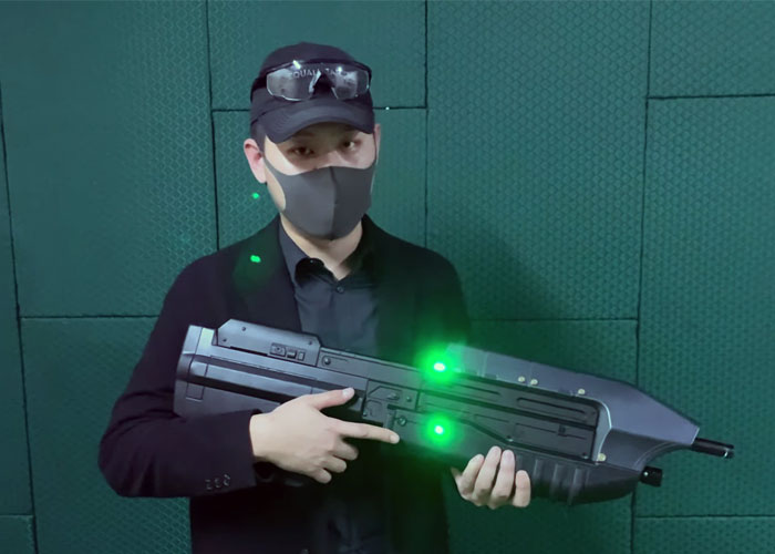 Jeff The Kid With The Snow Wolf Halo MA5B AEG