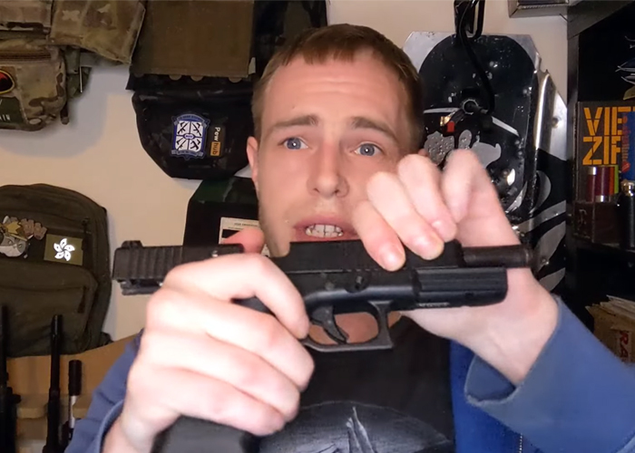 Ollie Talks Airsoft Fix For The TM/Guarder Glock 34 Sticky Slide