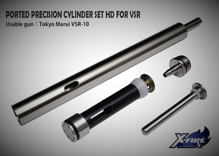PDI Ported Precision Cylinder Set HD For For Tokyo Marui VSR-10