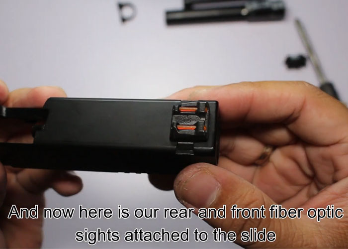 Cley Films Installing Install Fiber Optic Sights to Airsoft Glocks