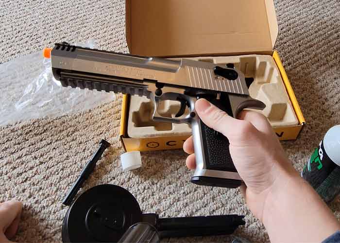 WE Desert Eagle L6 GBB Pistol Full Review Popular Airsoft To