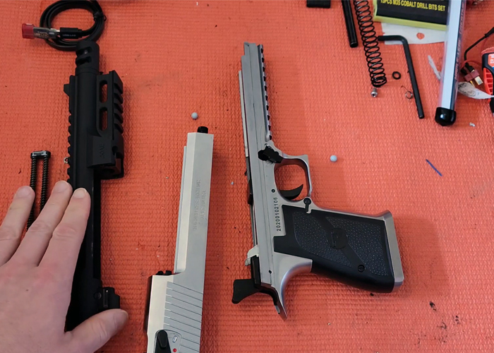Happy's Airsoft Fixing & Upgrading The WE Desert Eagle GBB Pistol