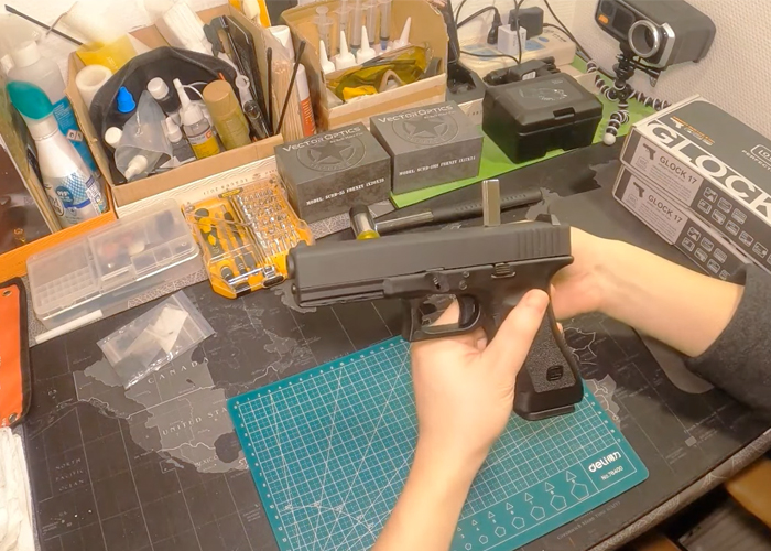 GHK Glock 17 Disassembly & Installing RMR Red Dot Popular Airsoft
