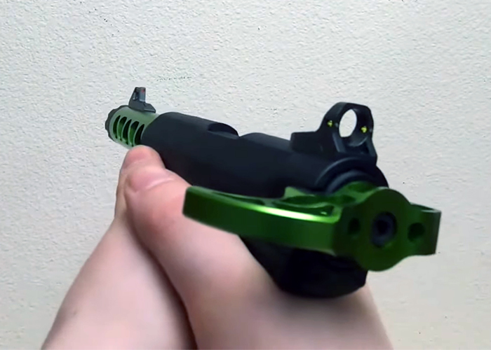 Wyhaq Replacing AAP-01 Iron Sights With Ghost Rings