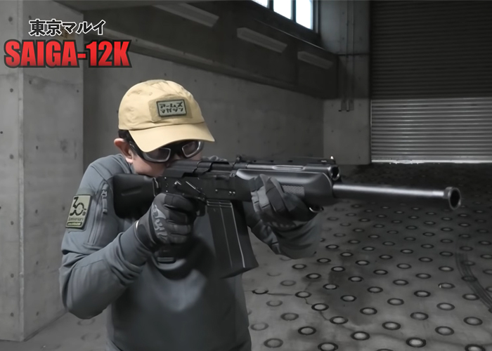 ARMS Magazine: Tokyo Marui SAIGA-12K Gas Blowback Shotgun