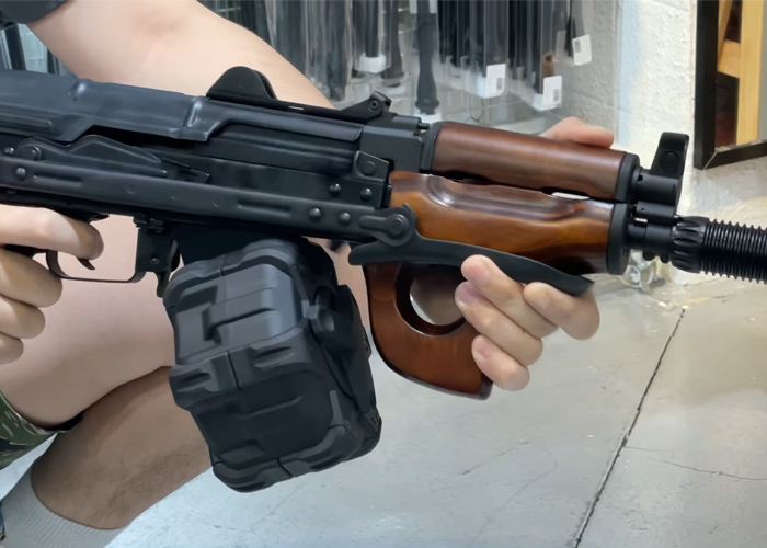 ESD AW Adaptive Drum Magazine For GHK AK GBB Series Popular Airsoft To The Airsoft World