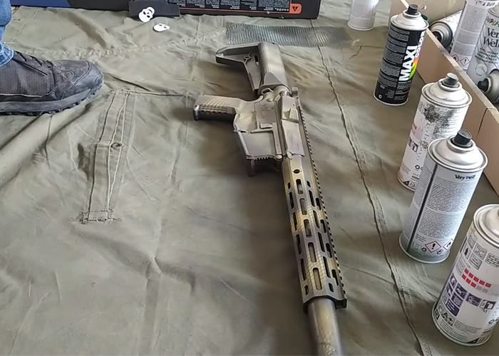 Desert Camo Paint Job DIY Guide Popular Airsoft To The