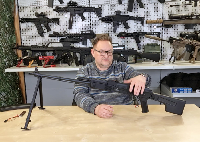 Softair Zone CYMA CM.052A RPK AEG Unboxing