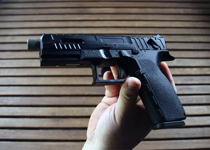 Timerzanov Airsoft: KJ Works KP13-F Gas Blowback Pistol