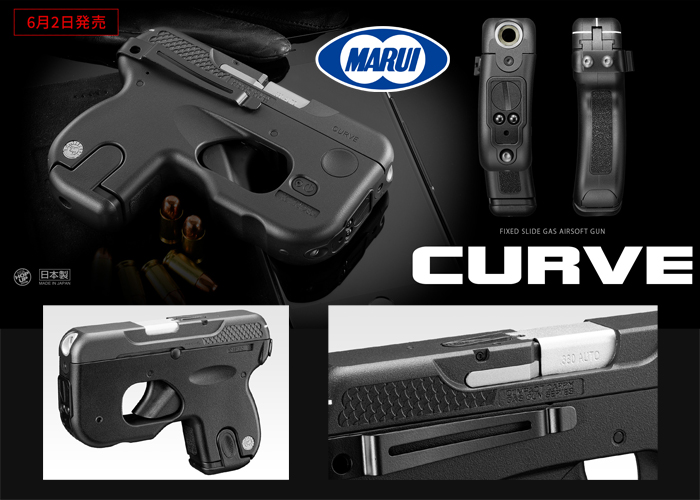 Pistol airsoft Curve Compact Carry Gas Gun Airsoftreplica.ro