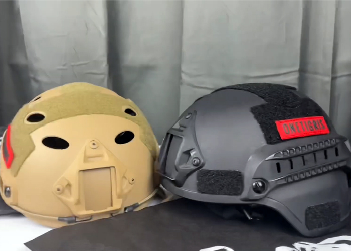 Airsoft Madness On The OneTigris Airsoft MICH 2000 & Fast PJ Helmets