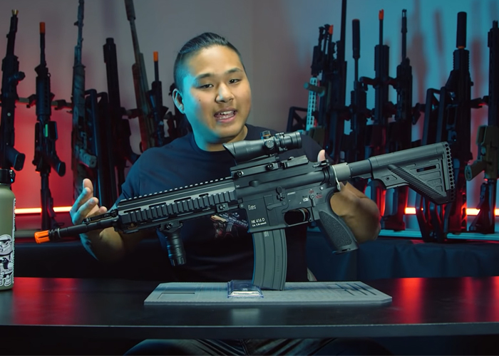 Airsoft GI: Elite Force HK416a4 Gas Blowback Rifle