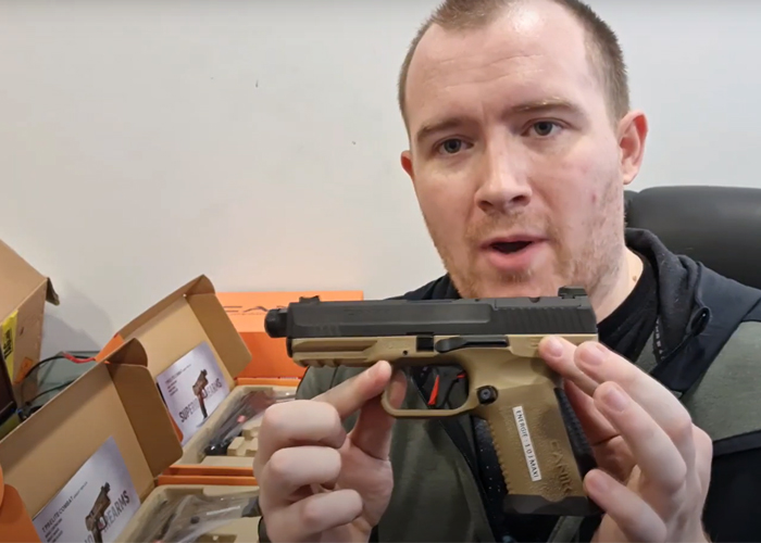 Bespoke Airsoft CANIK TP9 Elite Combat Gas Blowback Pistol