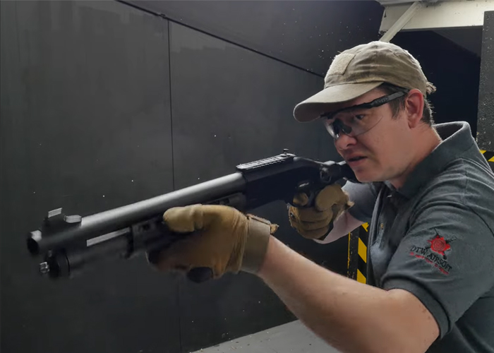 DTW Airsoft On The Secutor Invicta Velites Shotgun