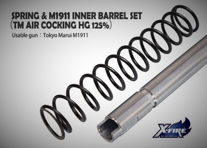 PDI Spring & M1911 Inner Barrel Set For TM M1911 Springer Popular