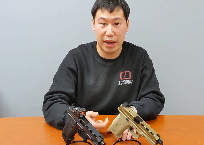 Trigger Airsoft Poseidon Orion Series No. 2 Action