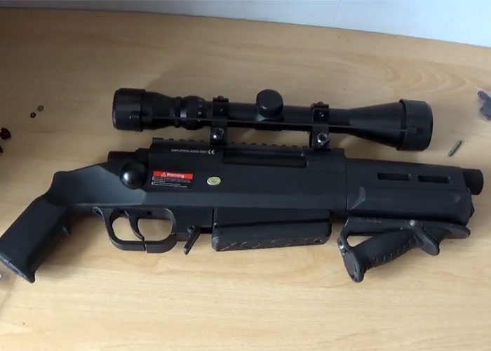 Brian YTC Ares Amoeba Airsoft Striker AS03 Sniper Build