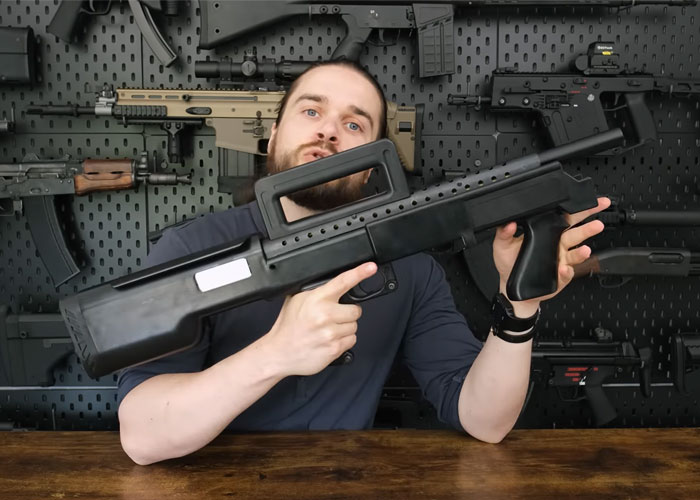 Khan Seb With The Vintage KHC M800 Shotgun