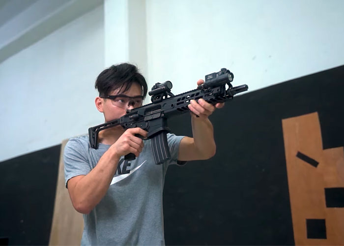 Landing Zone HK More On The MCX MWS Custom Gas Blowback Rifle