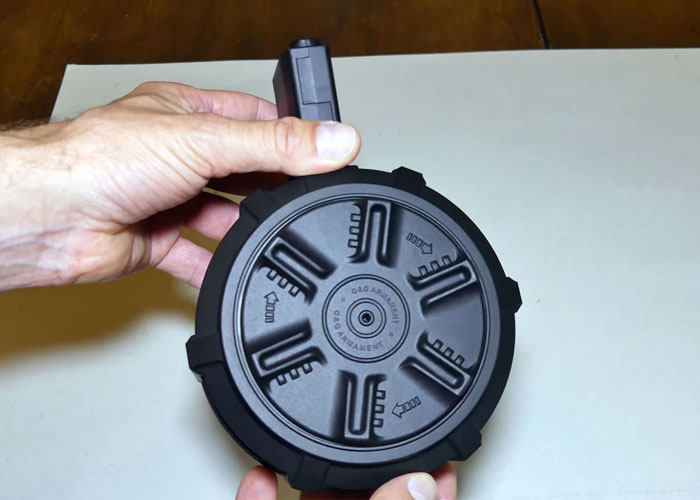 Airsoft Sledge G&G M4/M16 Electric Drum Magazine