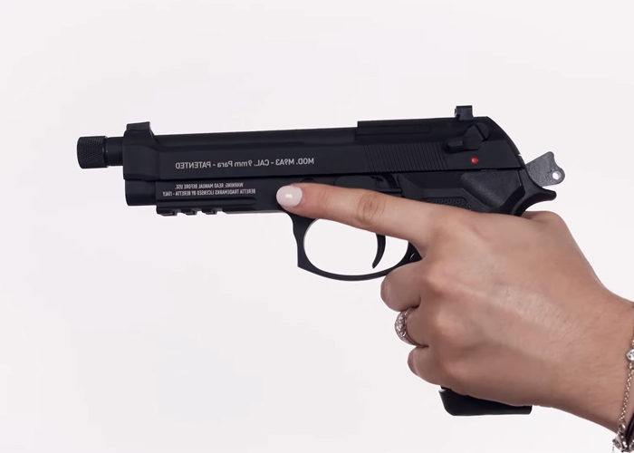 Réplique Pistolet airsoft Beretta M9A3 FM Full métal GBB Gaz