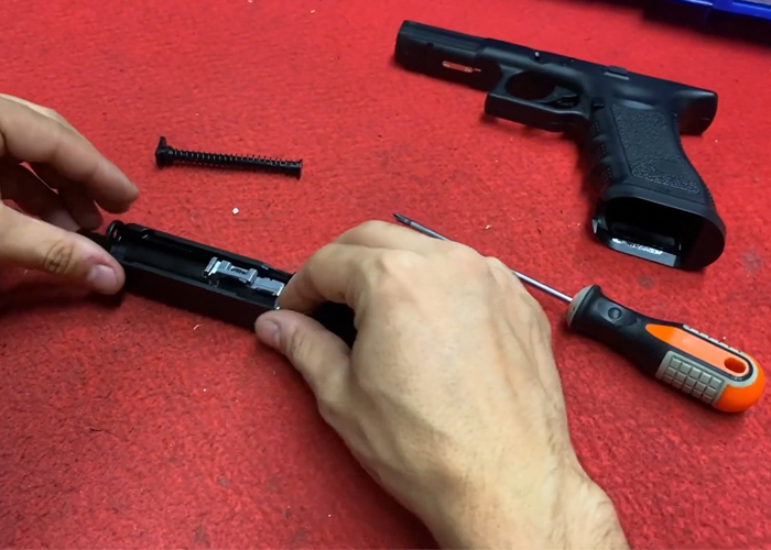 Evolution International Airsoft Blowback Gun Assembly