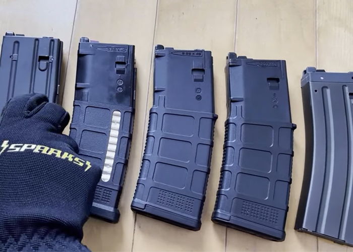 Tokyo Marui M4 MWS Magazine Comparison Popular Airsoft To