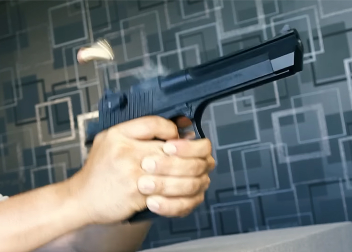 Hyperdouraku: Tanaka Works Desert Eagle.50AE Cap Gun
