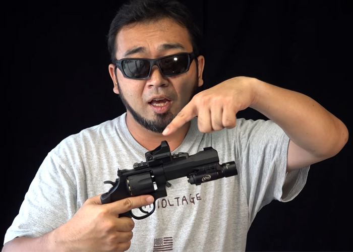 Hyperdouraku: Tanaka Works S&W M327 M&P R8