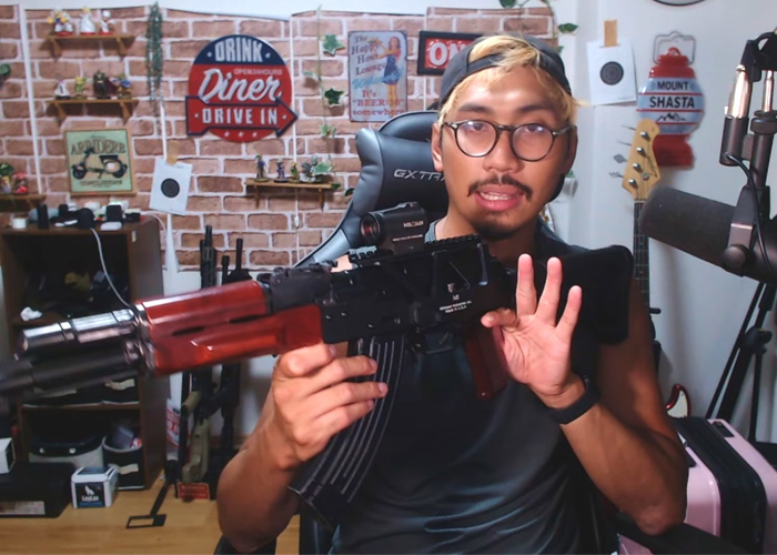 Maydaysan Airsoft's Tokyo Marui AKM GBB Build Popular Airsoft