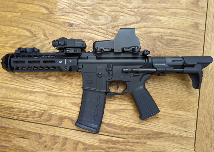 Pheas Airsoft E&C Strike Patriot PDW AEG Unboxing